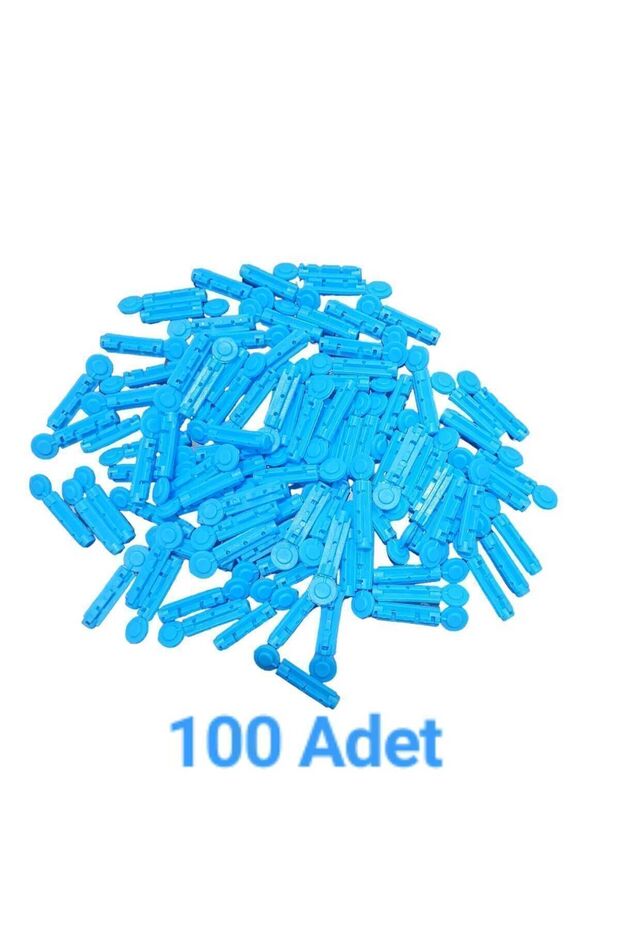 100 Adet Hacamat Kalemi Iğnesi Şeker Parmak Delme Iğnesi Lancet - 1