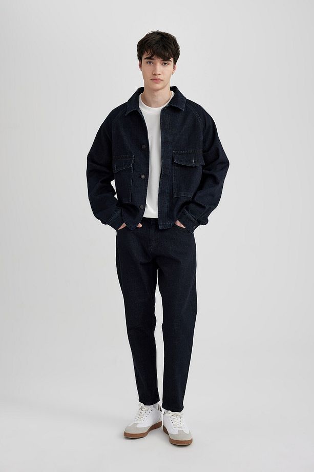 Relaxed Carrot Fit Rahat Kalıp Normal Bel Normal Paça Jean Pantolon C4432ax24sp - 2