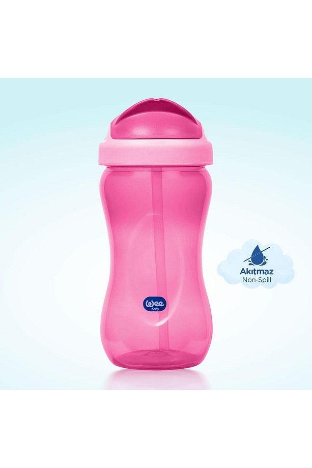 Pipetli Bardak 350 ml - PEMBE - 4