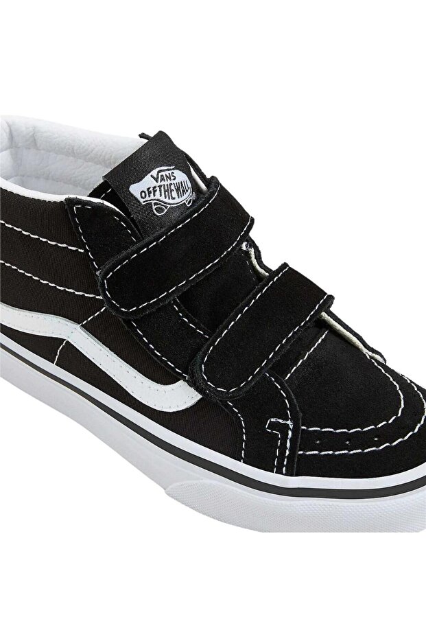 UY Sk8-Mid Reissue V Çocuk Siyah Sneaker - 4