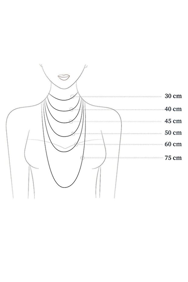 Minimal Kilit Gümüş Kaplama Örme Zincir Kolye - 6
