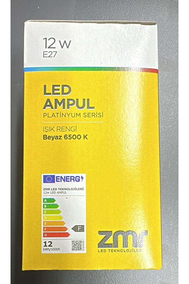 12W AMPUL - 6500K - BEYAZ - E27 - 5