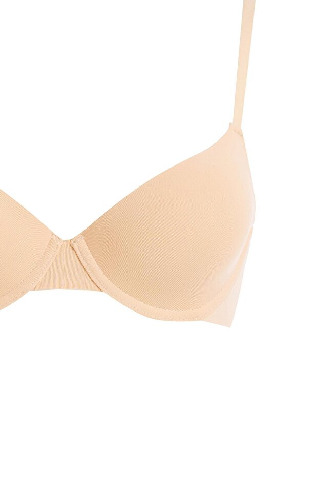 Empty Cup to Fall in Love Unfilled Basic Underwire Bra - 3