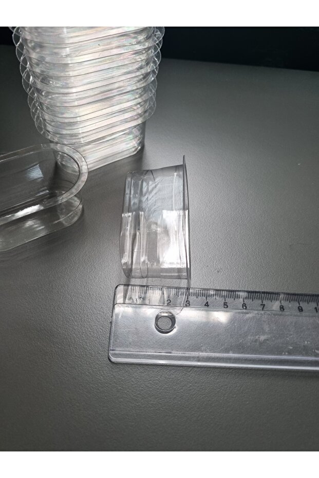 Şeffaf Plastik Kap (100 ADET) - 3