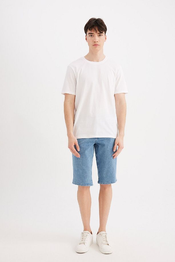 Regular Fit Jean Bermuda Şort A4805ax24sm - 2