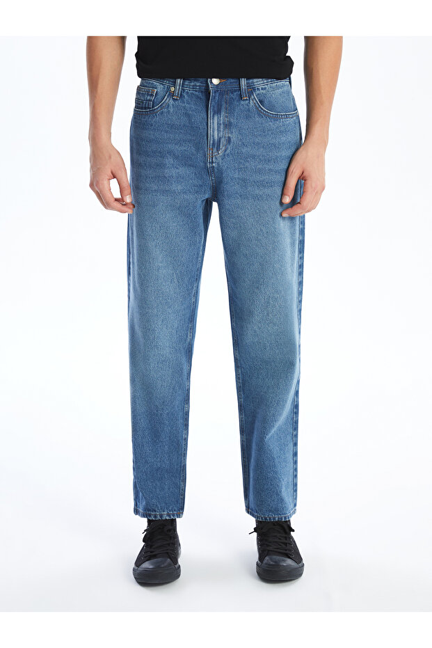 Baggy Fit Erkek Jean Pantolon - 2