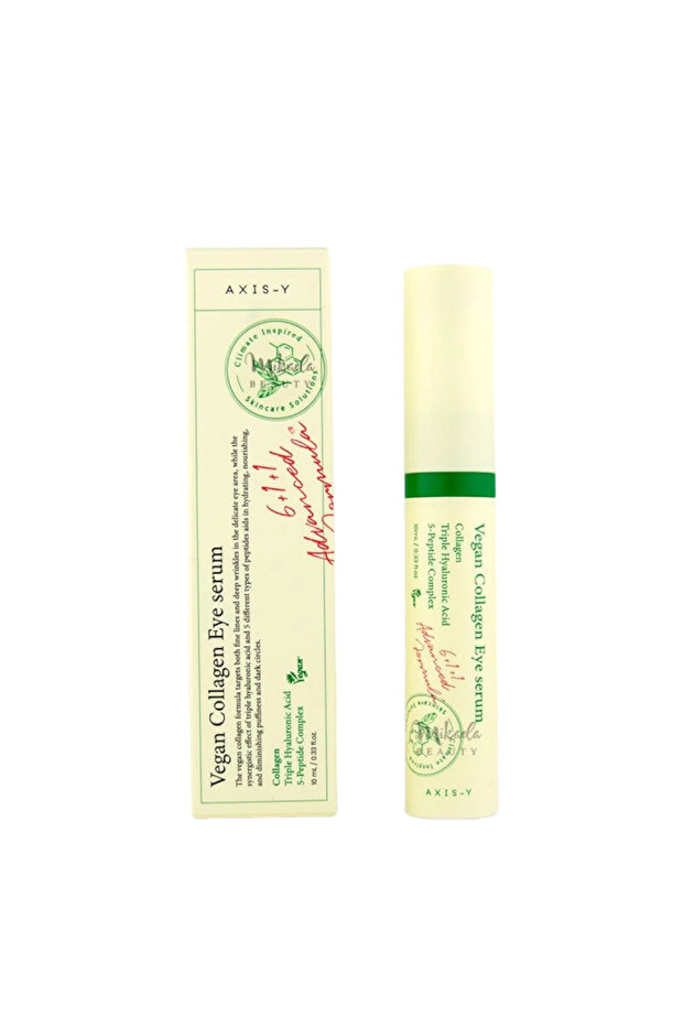 Vegan Collagen Eye Serum 10ml - Hydrating and Anti-Wrinkle Eye Serum with Collagen