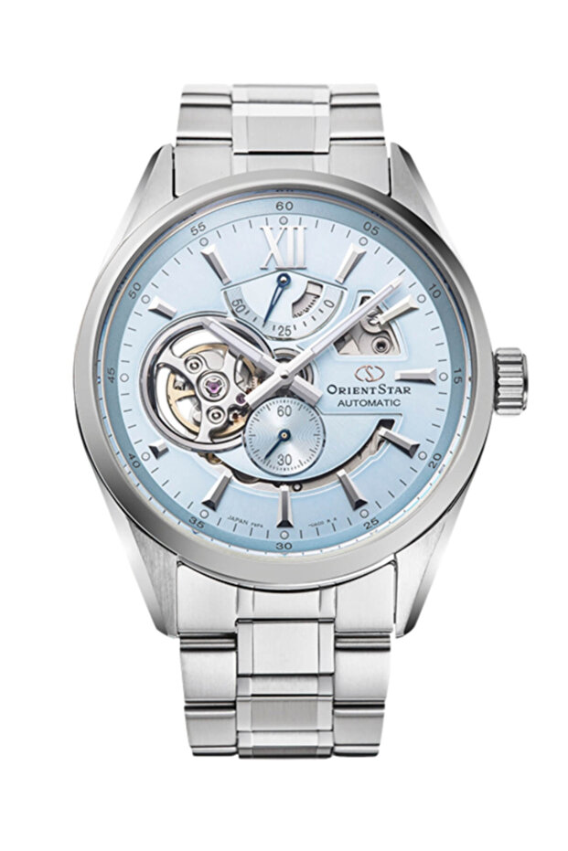 Re-Av0127L00B Limited Edition Automatic Steel Grey Blue Dial Sapphire Glass 10 Atm 41 mm Erke