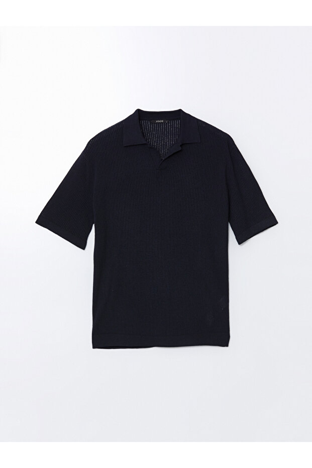 Herren-Strickpullover mit Rollkragen - 1