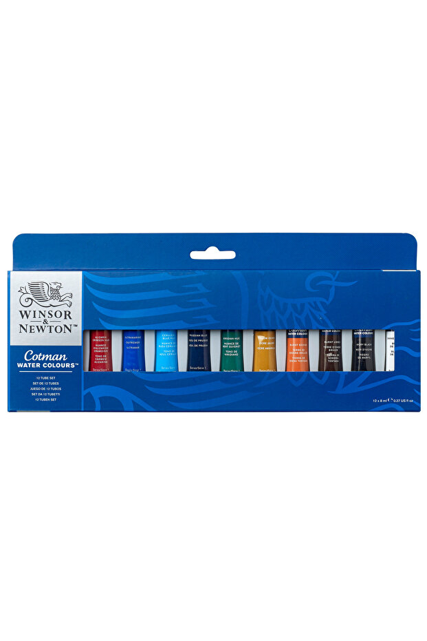 Winsor & Newton Cotman Sulu Boya Seti 12 Tube Set (12 x 8ml) - 2