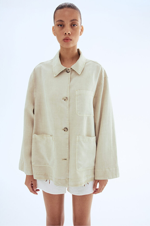 Lyocell Karışımlı Ceket - 2