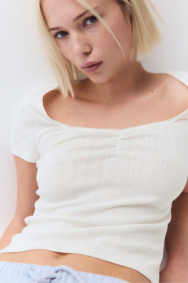 Piko Şeritli Tişört - 1