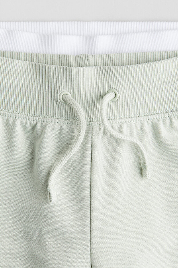 2'li Sweatshirt Şort - 2