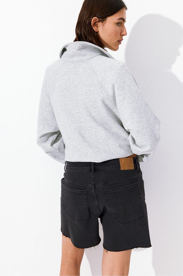 Skinny High Kot Şort - 4
