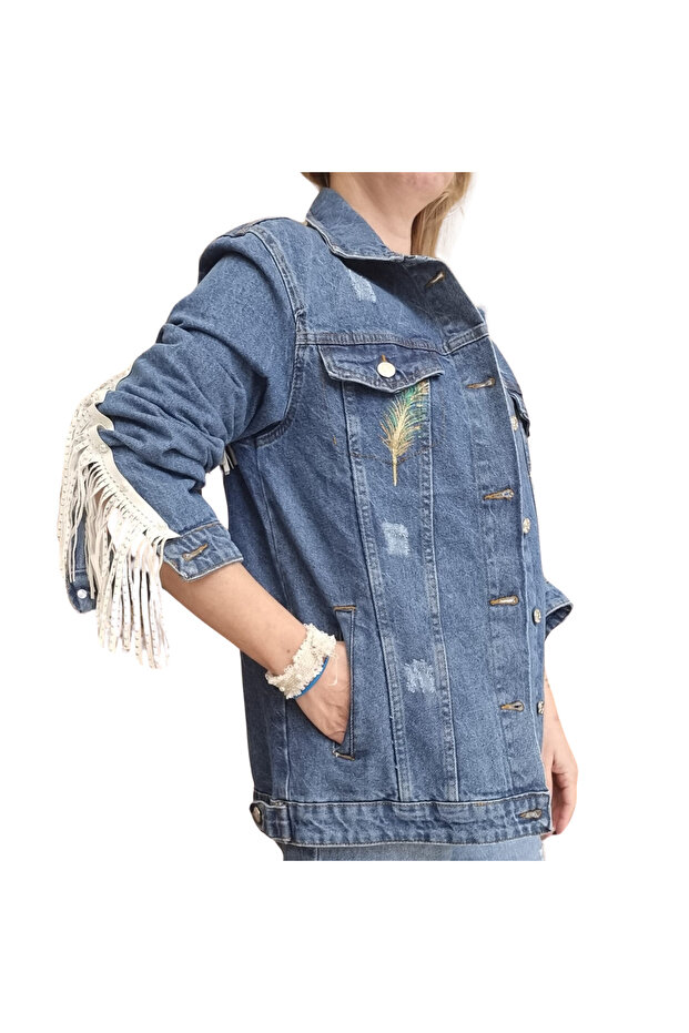 tasarım kot ceket - 2