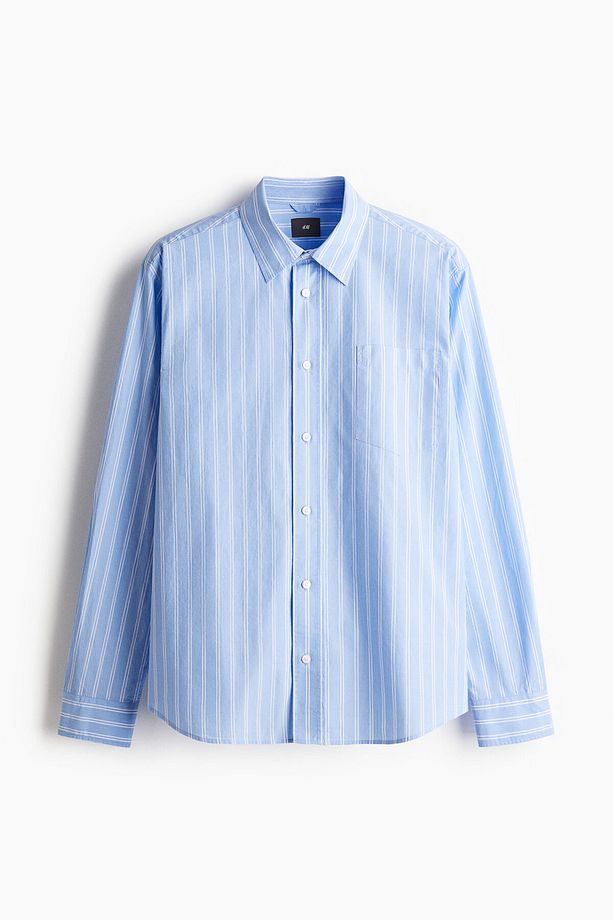 Poplin Gömlek Regular Fit - 4