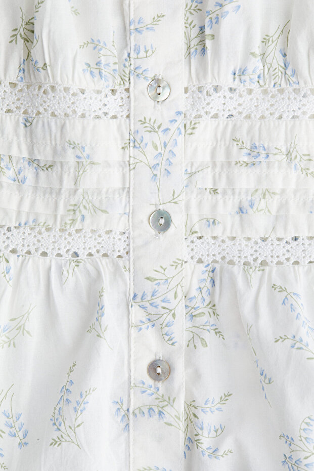 Peplumlu Kolsuz Üst - 5