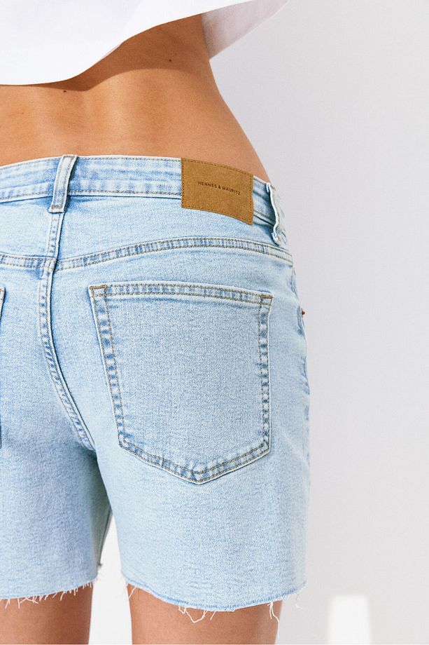 Skinny High Kot Şort - 4