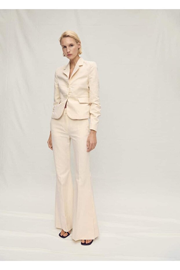 Weite Hose aus Baumwollstoff - 2