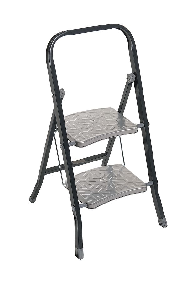 Easystep 2 Basamaklı Katlanabilir Kullanımı Pratik Taşıması Kolay Portatif Merdiven - 3