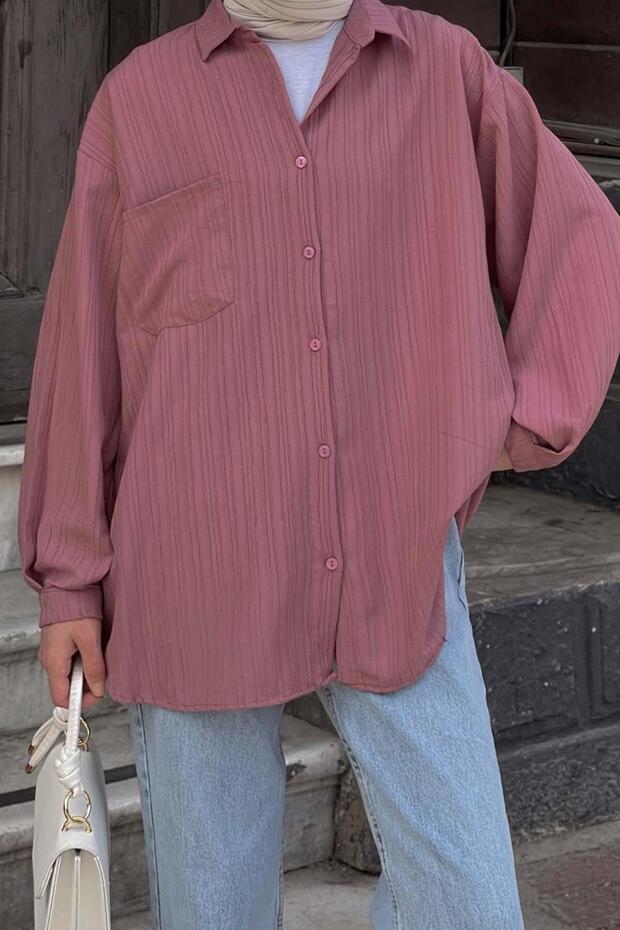 Kraşlı Gömlek Gül - 3