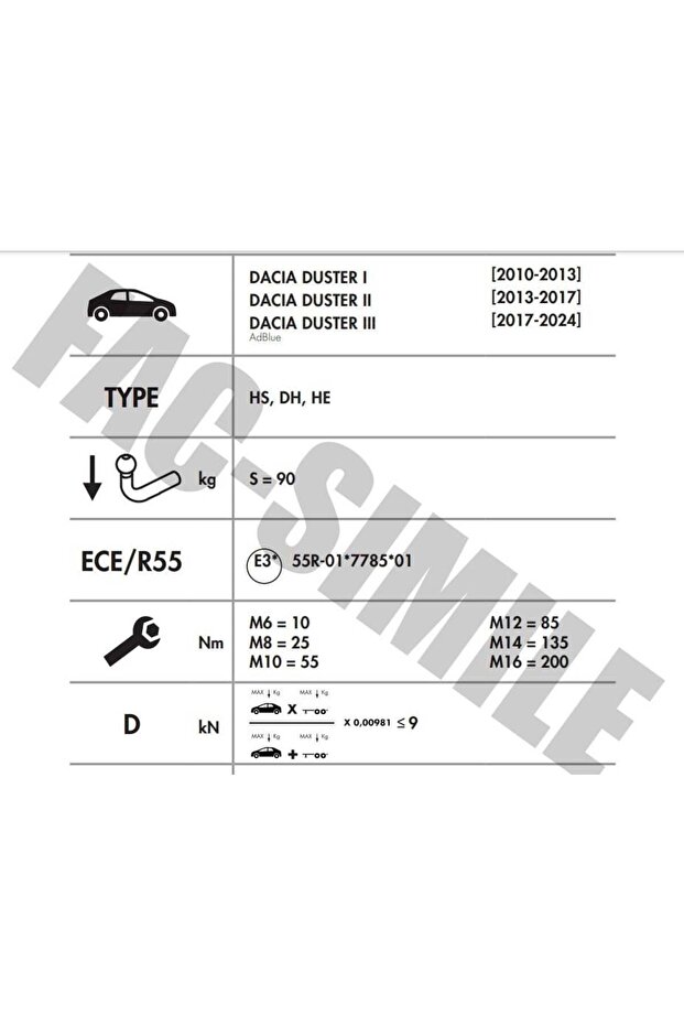 DACİA DUSTER 2010-2024 - 2