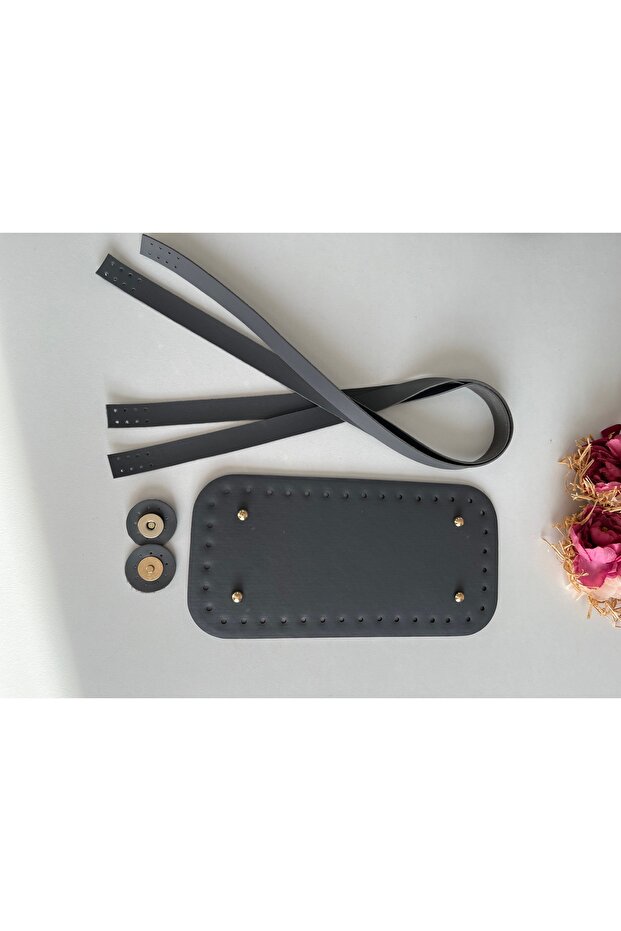 Sewable Hanger for Knitted Bag, Base Set