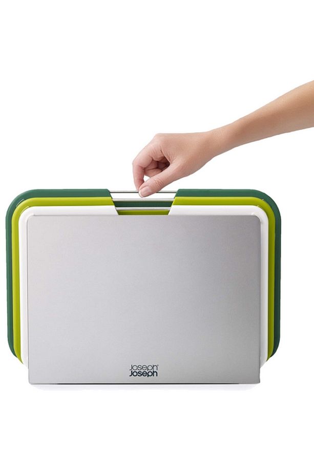 Jj 60164 Nest Büyük 3lü Kesme Tahtası Seti Yeşil - 3