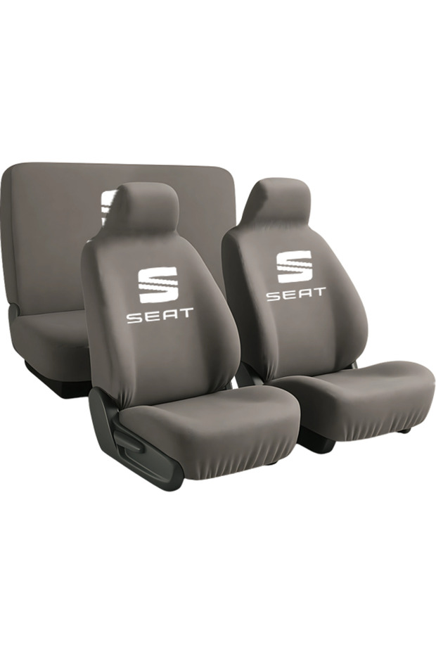 Auto Seat Cover Compatible with Seat Arona While Protecting the Car Seat Style Here Gray