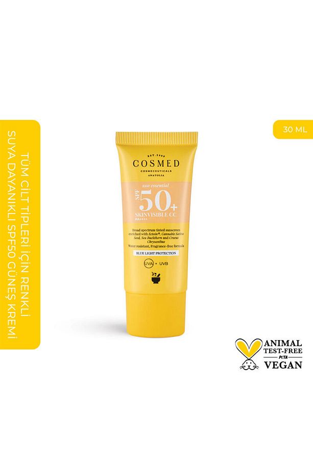 Sun Essential Spf50 Skinvisible Cc Krem 30 ml - 3
