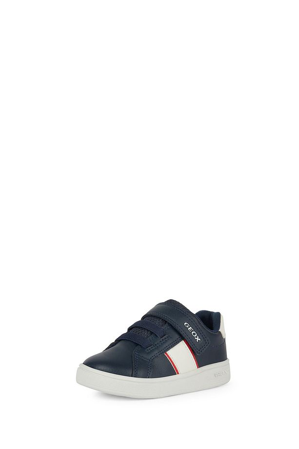 Erkek Bebek Lacivert B Eclyper A - Synt. Lea Çift Bantlı Sneaker B455LA000BCC0735 - 2