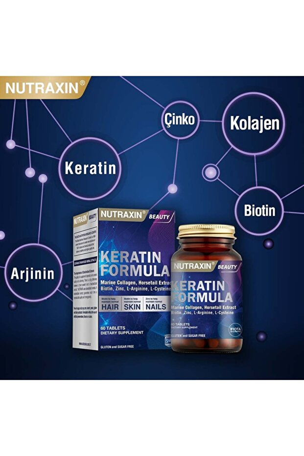 Keratin Formula 60 Tablet 3'lü - 5