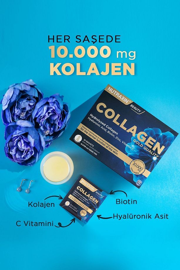Collagen 30 Saşe 10.000 Mg Tip 1 Tip 3 Ananas Aromalı 2'li - 4