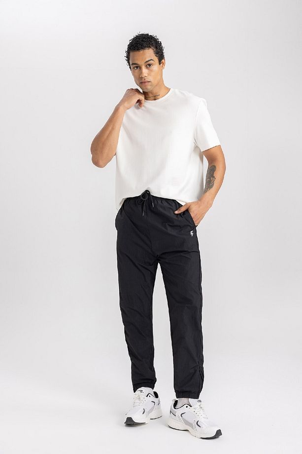 Fit Jogger Eşofman Altı Standart Fit Dokuma Çift Cepli B4777ax24sp - 4