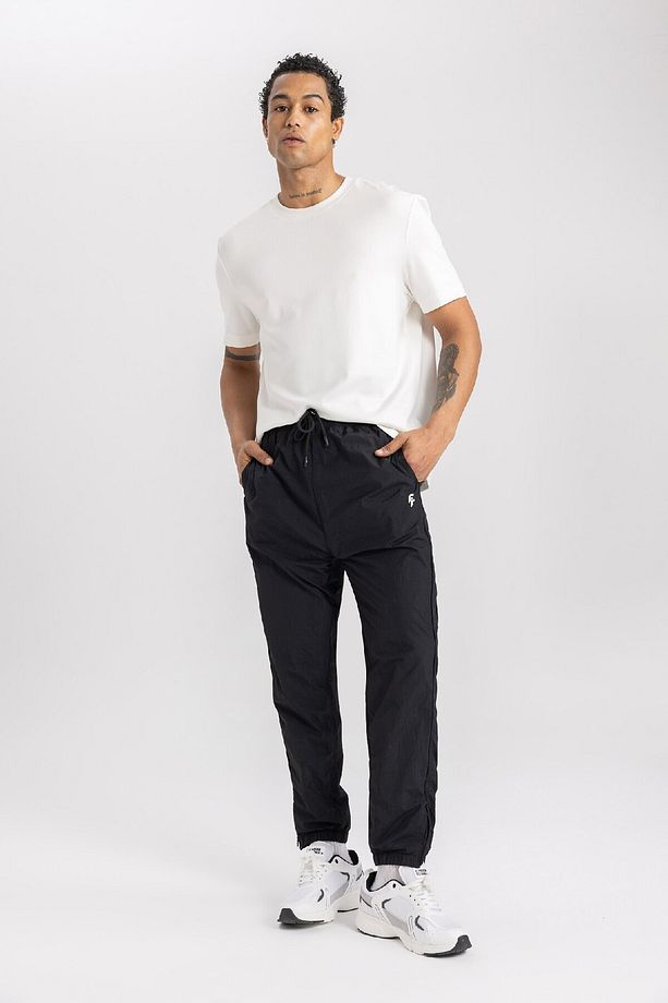 Fit Jogger Eşofman Altı Standart Fit Dokuma Çift Cepli B4777ax24sp - 1