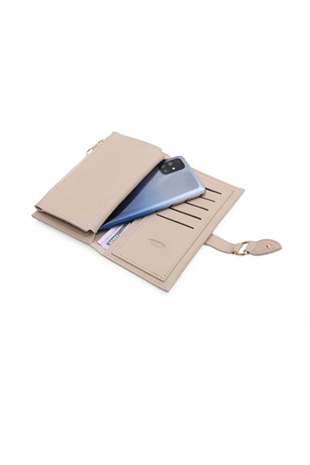 turuncu deri cüzdan - 4