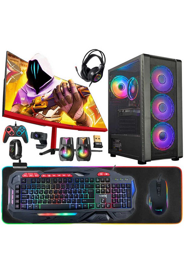 Tx5034 I5 9400f 16gb 1tb Ssd 4gb Gtx1050ti Gddr5 23.6 Curved 100Hz Oyun Hazır Sistem - 1