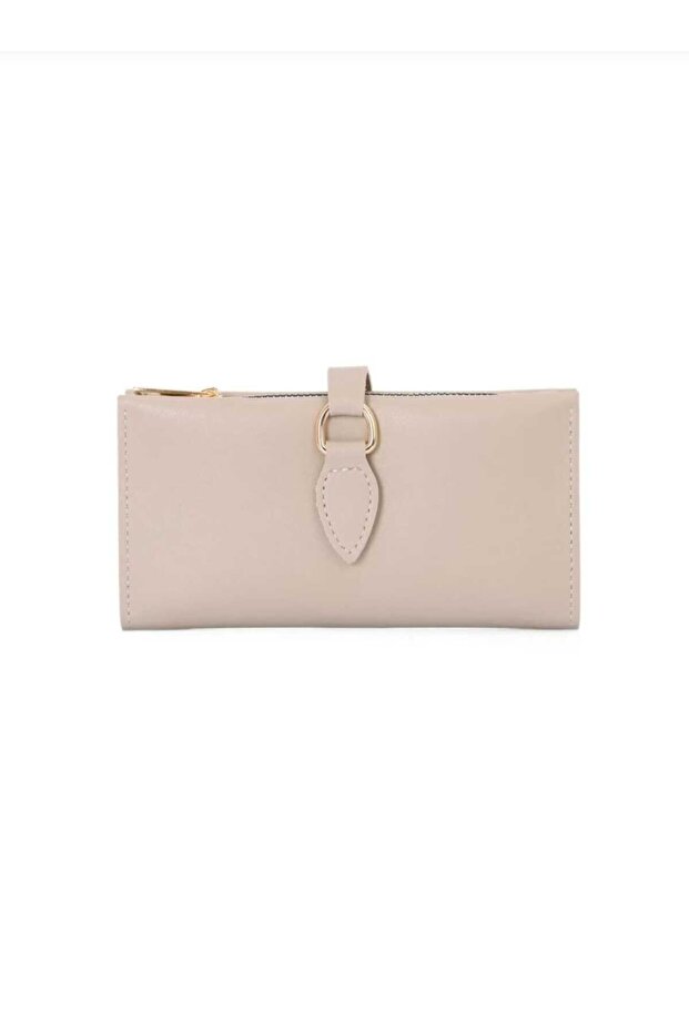 turuncu deri cüzdan - 1