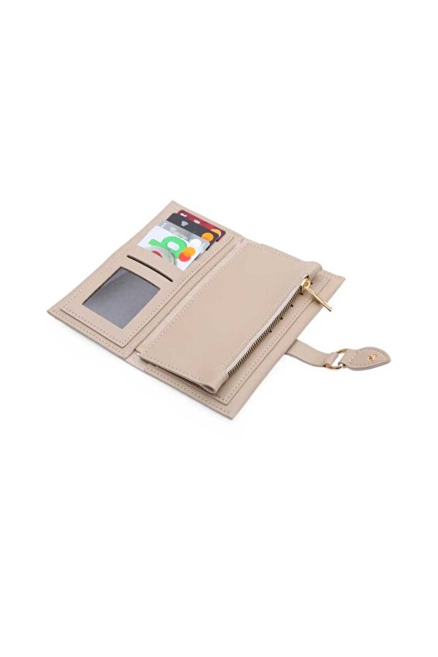 turuncu deri cüzdan - 2