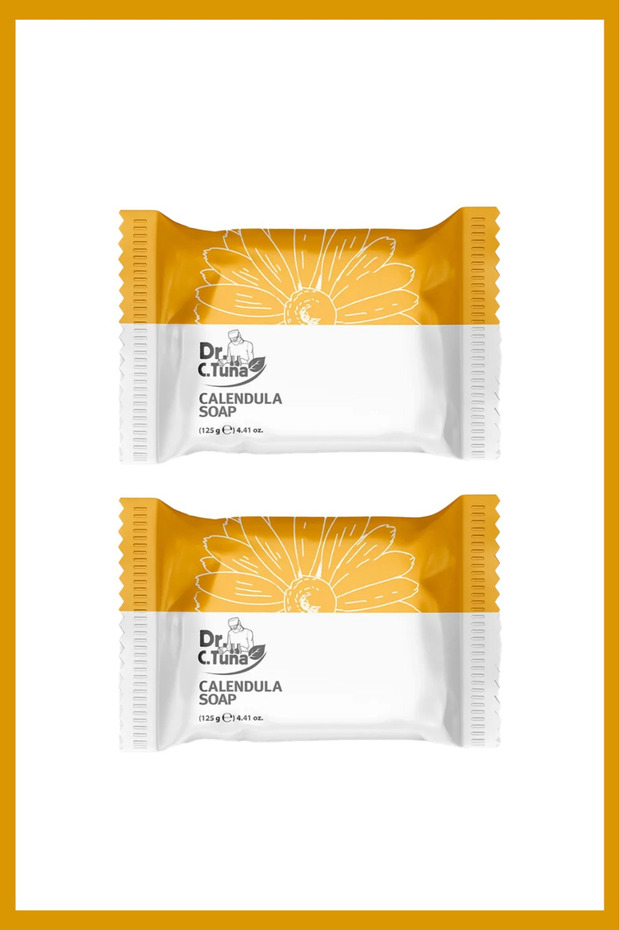 Dr. C. Tuna Calendula Oil Soap 125 Gr 2 Pieces