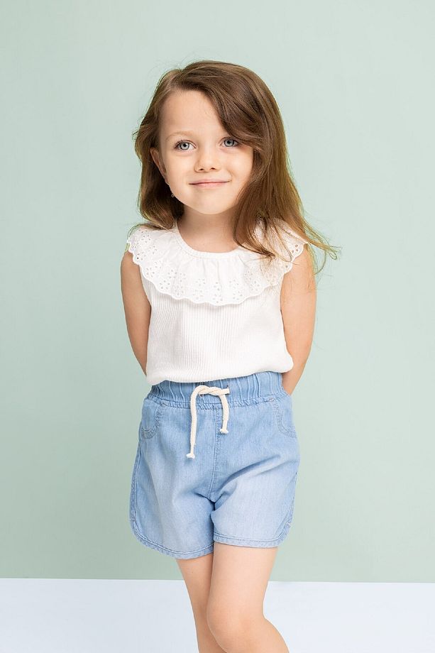 Kız Bebek Jean Şort C5968a524sm - 2