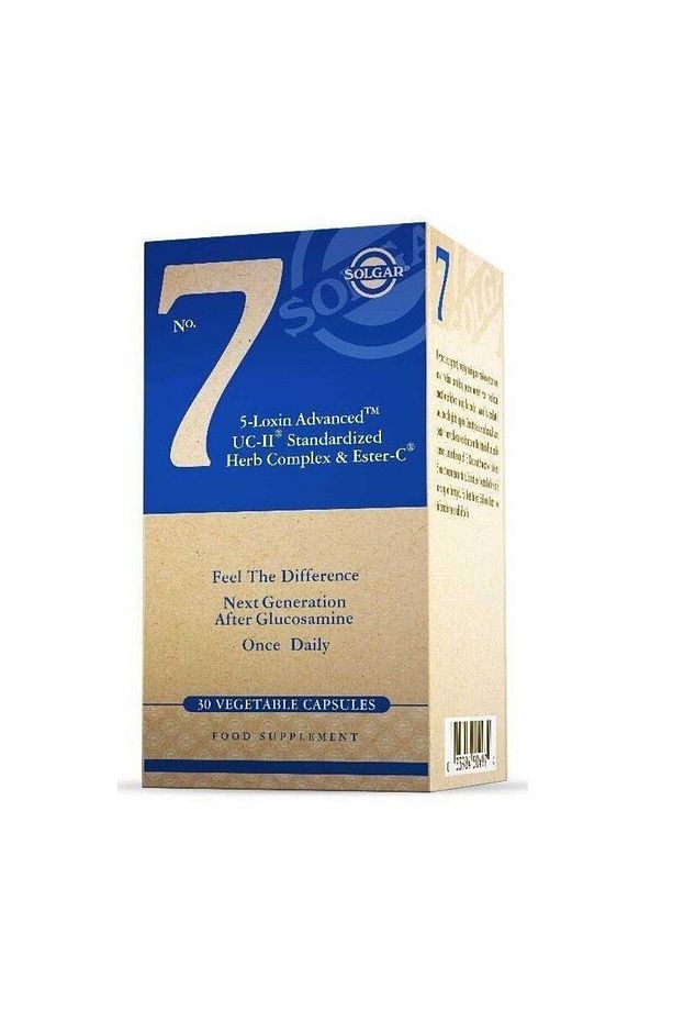 No 7 5-loxin Advanced Uc-ıı Standardized Herb Complex & Ester C 30 Kapsül - 1