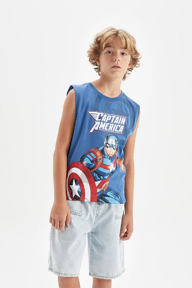Erkek Çocuk Marvel Bisiklet Yaka Atlet C4443A824HS - 4