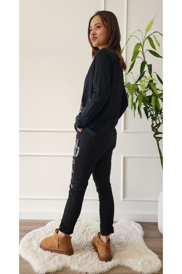 بلوزة مستوردة مطرزة - 6