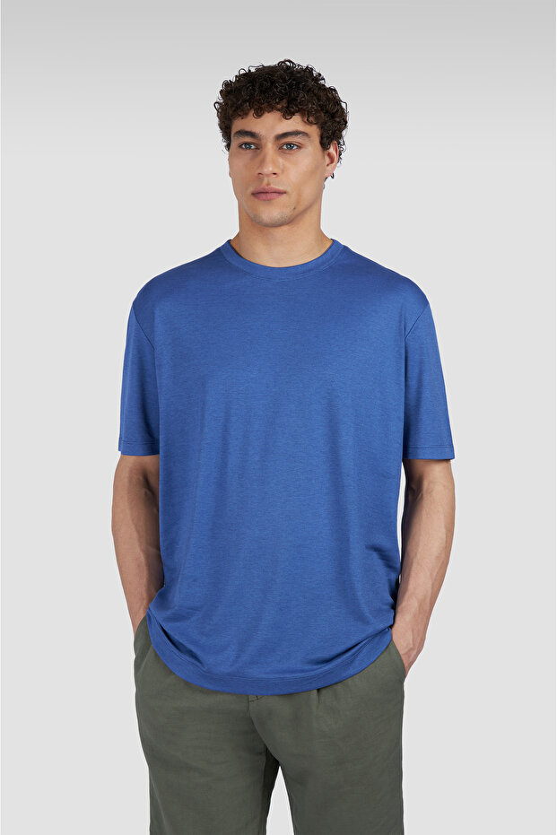 COTTON LYOCELL T SHIRT