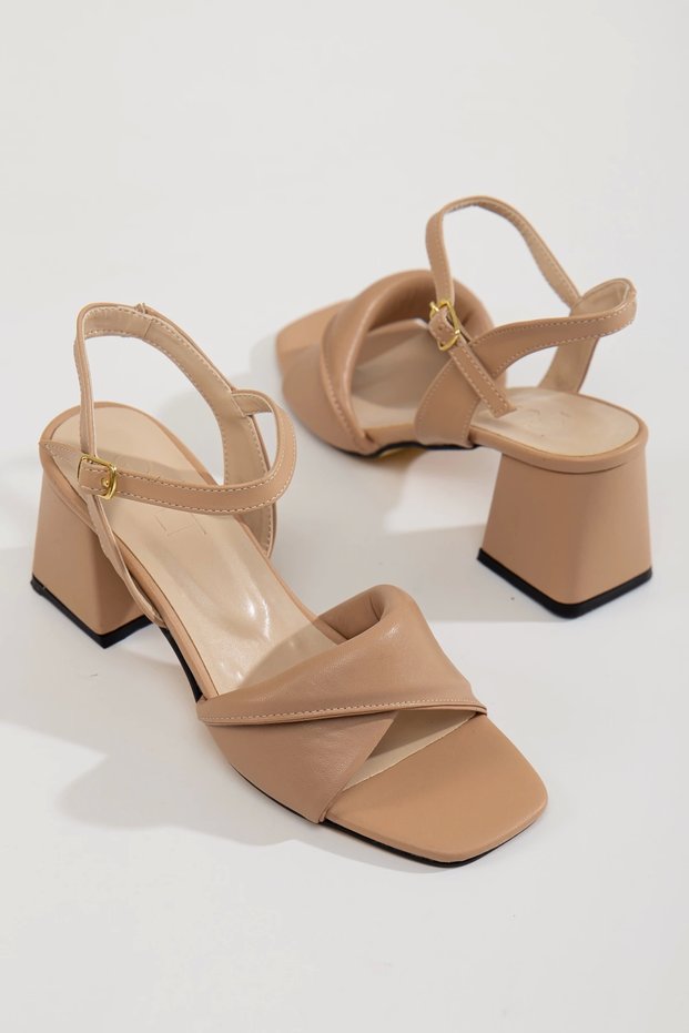 Puff Women's Summer Soft Shoes Nude
