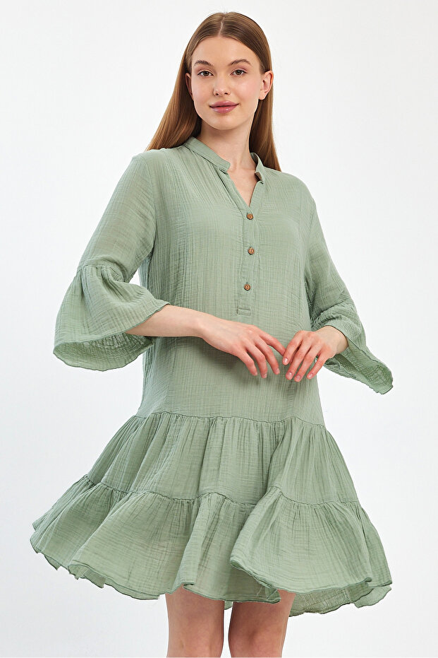 Women's Tunic - Muslin Saranda Tunic -1120