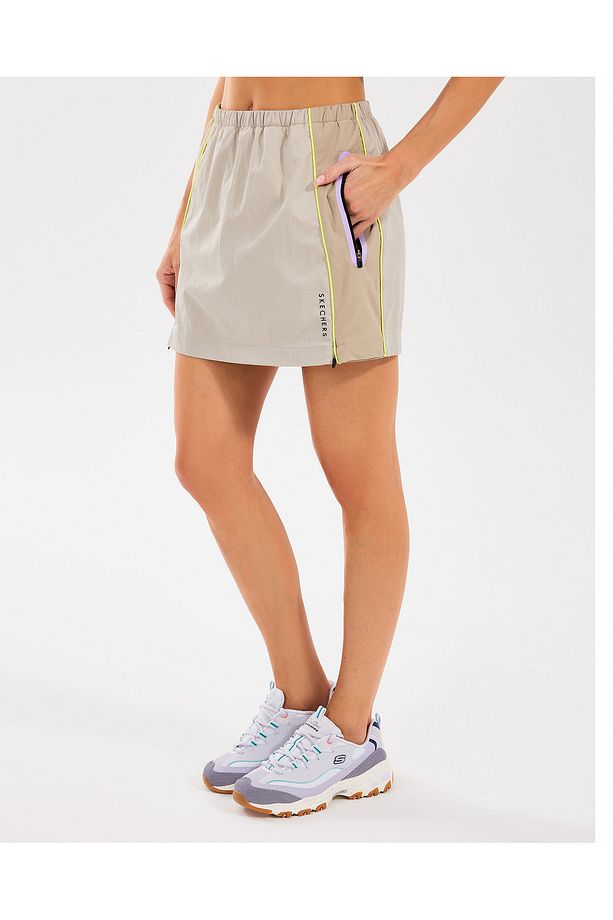 W Skort Short Kadın Off White Şort Etek S2510117-102 - 3