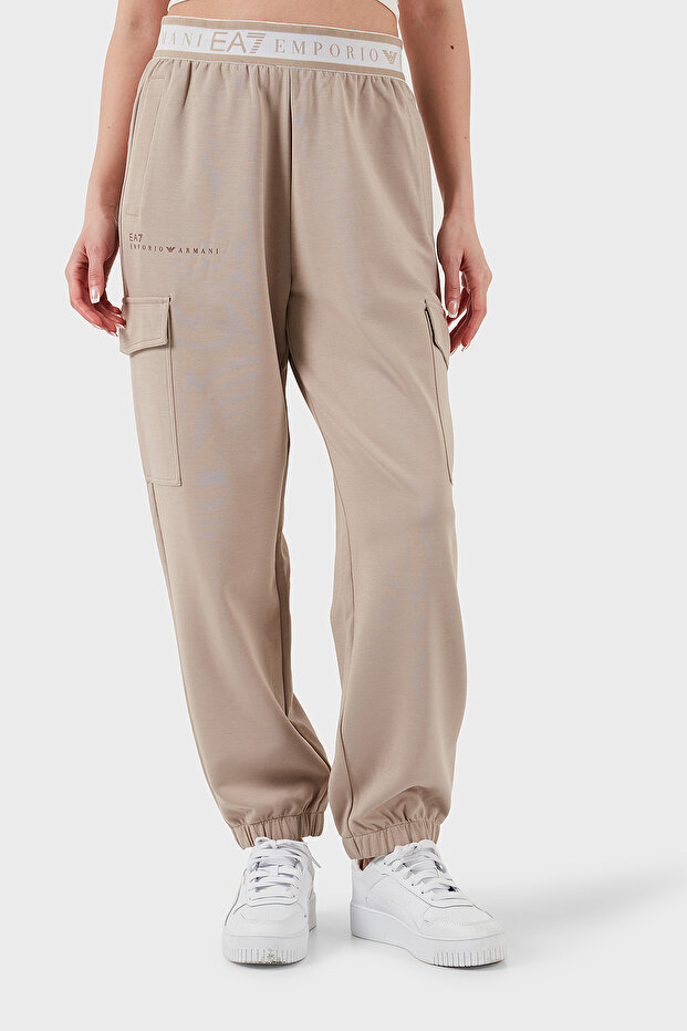 Regular Fit Normal Bel Ribanalı Paça Logolu Jogger Pantolon PANTOLON 7W000282 AF12501 U615 - 1