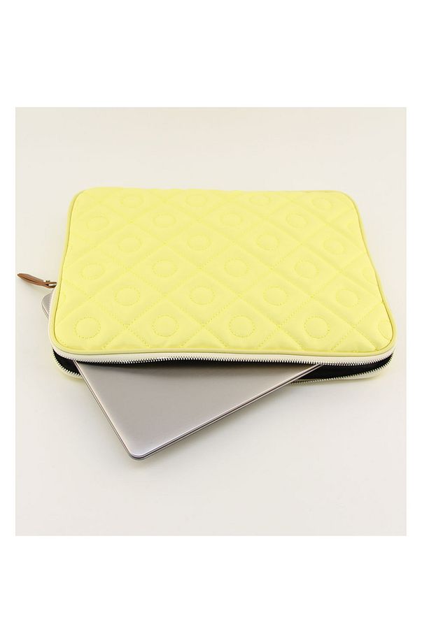 Unisex Kapitone Mac Book Air Pro Bilgisayar Notebook Kılıf Çantası - 4